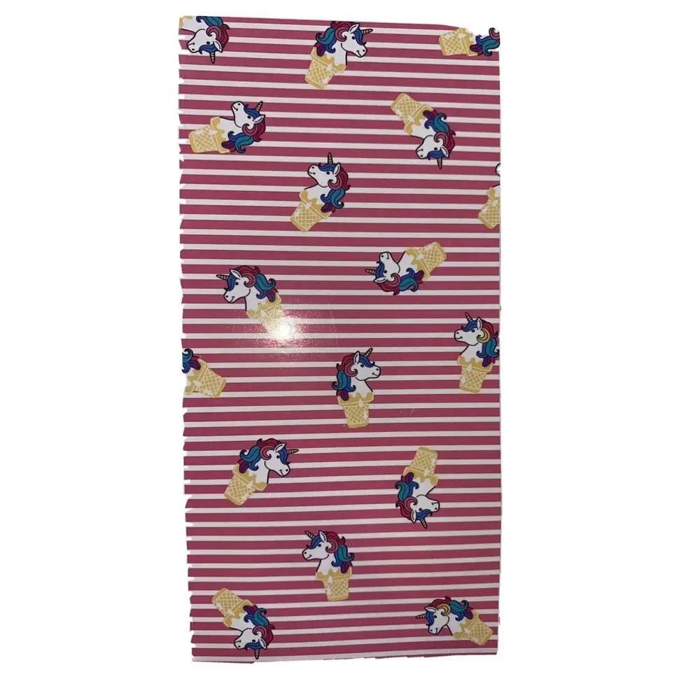 Jak & Jemma Large Beach Pool Towel Magical Unicorns 100% Cotton Pink Stripes $58
